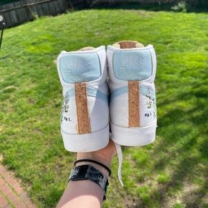 Nike Blazer Mid 77- White Indigo - Women’s size 8